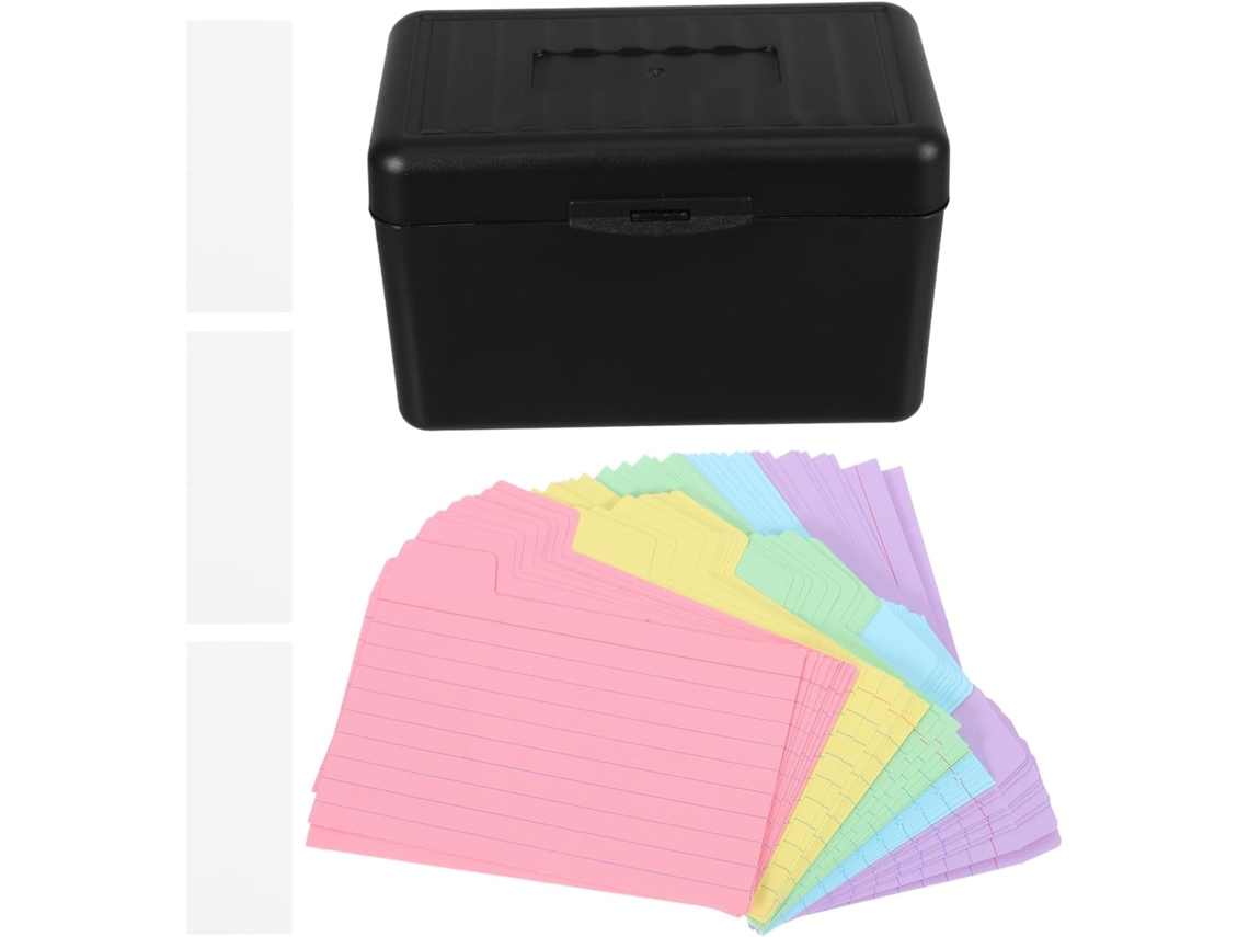 Ensemble De Fiches Boîte À Notes Boîtes À Photos Rangement Organizador De De Cartes De Visite Support De De