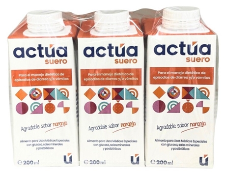Suero Naranja 200 Ml Actua