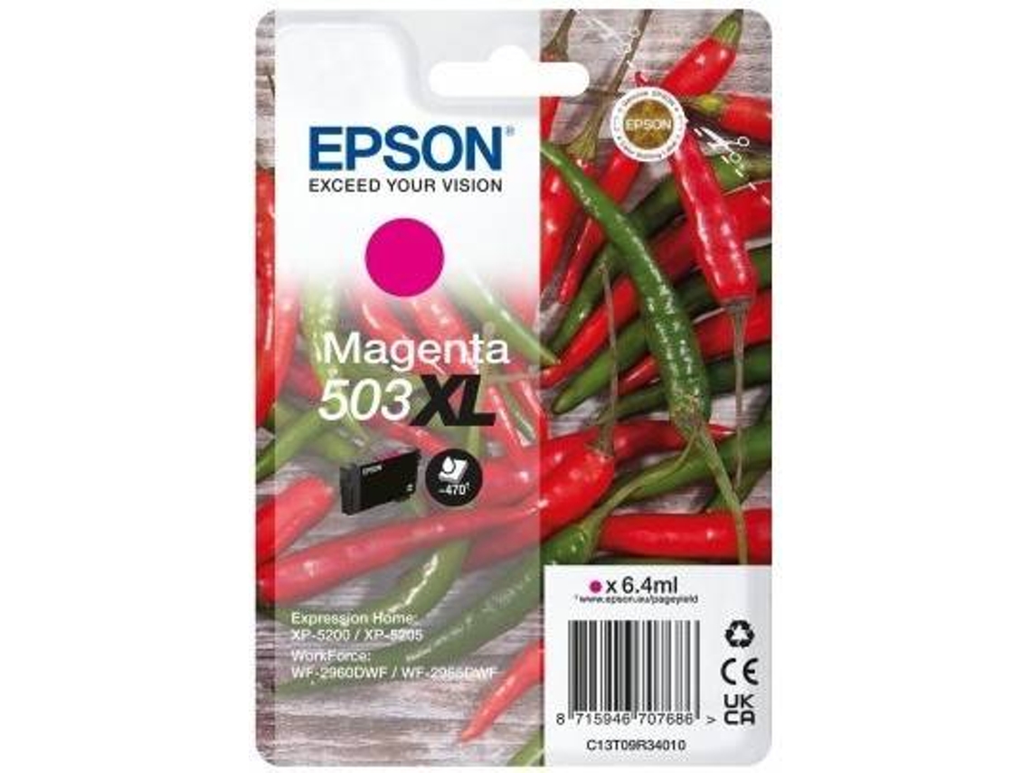 Tinteiro EPSON 503Xl (Magenta)