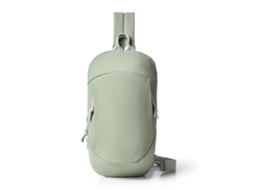 Mochila Antifurto (verde Limão), Bolsa Pequena Para Atividades Ao Ar Livre, Bolsa Transversal Leve.
