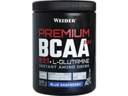Suplemento Alimentar WEIDER Premium Bcaa Zero 8:1:1 + L - Glutaminar (Frambuesa - 1 g)