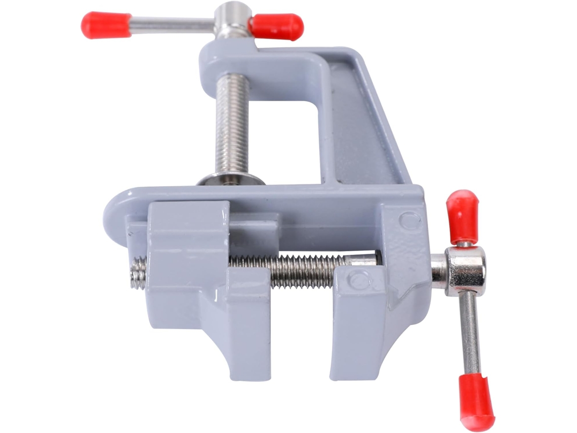Torno De Bancada Ou De Mesa Pequeno Com Grampos - Grampos Multiuso