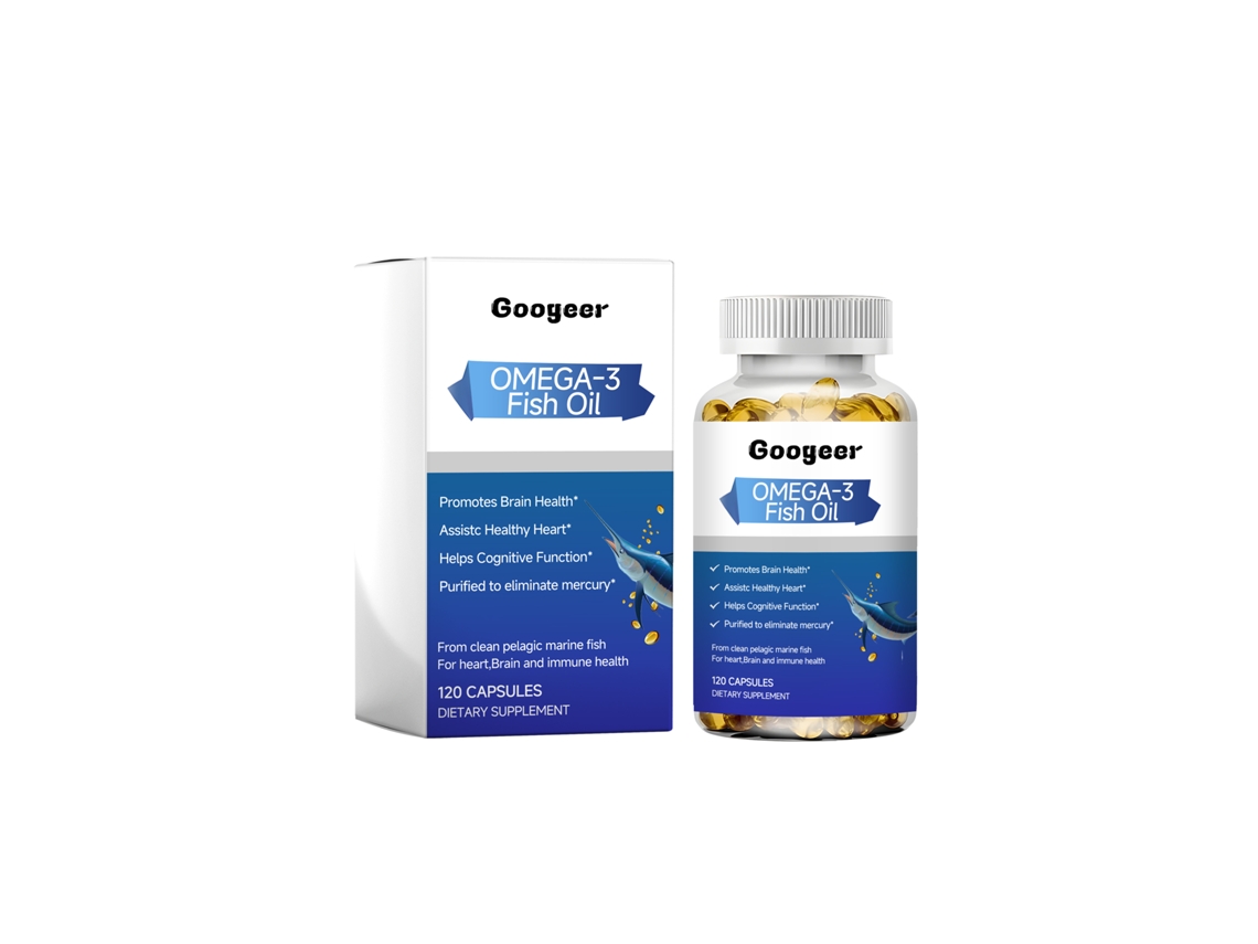 Óleo de Peixe LAXISCREED para Saúde e Bem estar Diários