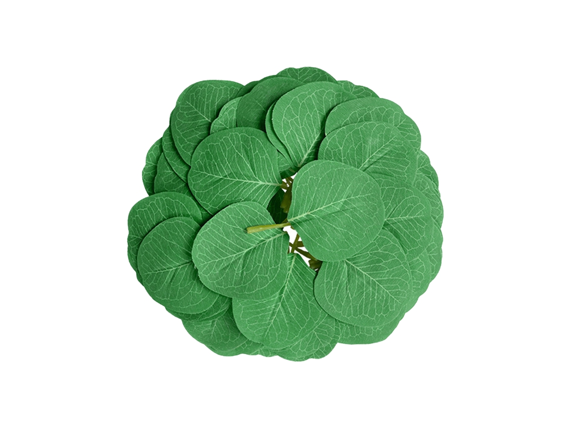 Folhas Artísticas de Eucalipto Verde Natural LAXISCREED