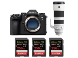 A9 Iii + Fe 200 600mm F/5.6 6.3 G Oss + 3 Sandisk 256gb Uhs ii 300mb/s + Ebook “20 Dicas para Fotos Que Impressionam” SONY