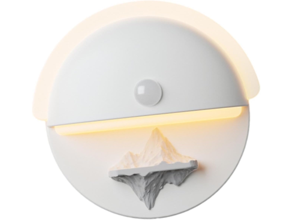 Luz Noturna Ativada Por Movimento Lâmpada Led De Ambiente Suave Com