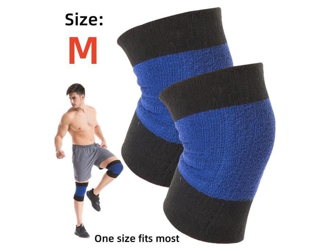 Conjunto de 7 proteção AQUAFORGE para ciclismo e patinação, com capacete, Joelheiras e cotoveleiras, tecido respirável, azul