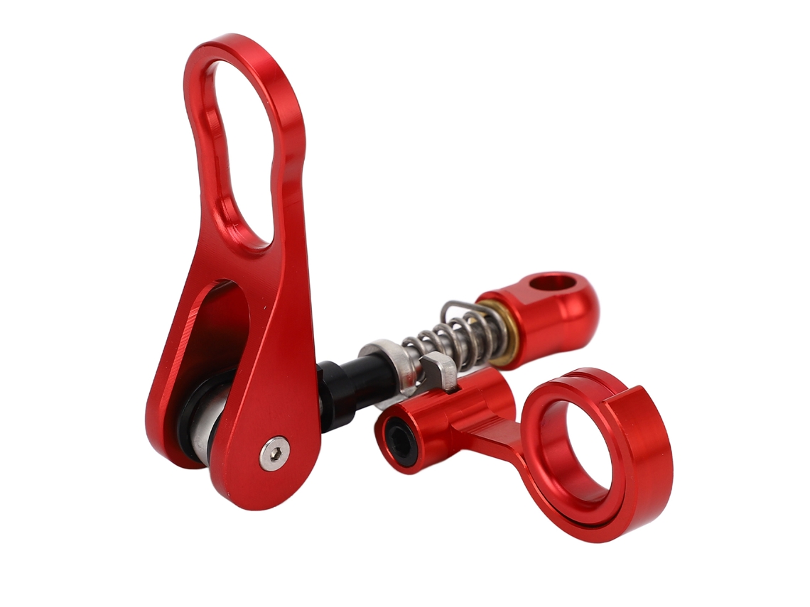 Parada de Assento de Bicicleta Plegável, Vermelho