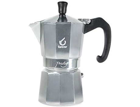 Cafeteira Presti 6 Xícaras Moka KAUFGUT Cafeteira de Pressão Desligamento Automático Multicolor