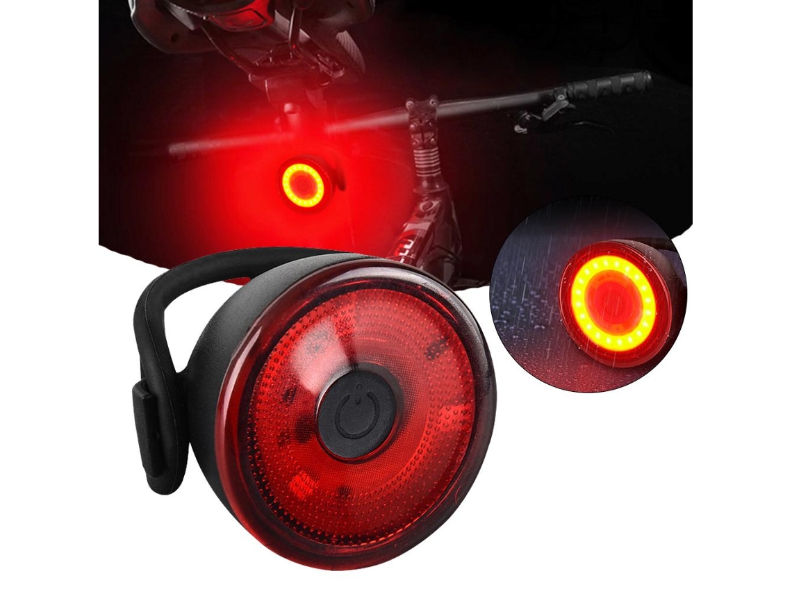 Farol Traseiro Para Bicicleta Com Cob Led, Luz Traseira Led Para Ciclismo, Farol Traseiro De Ciclismo
