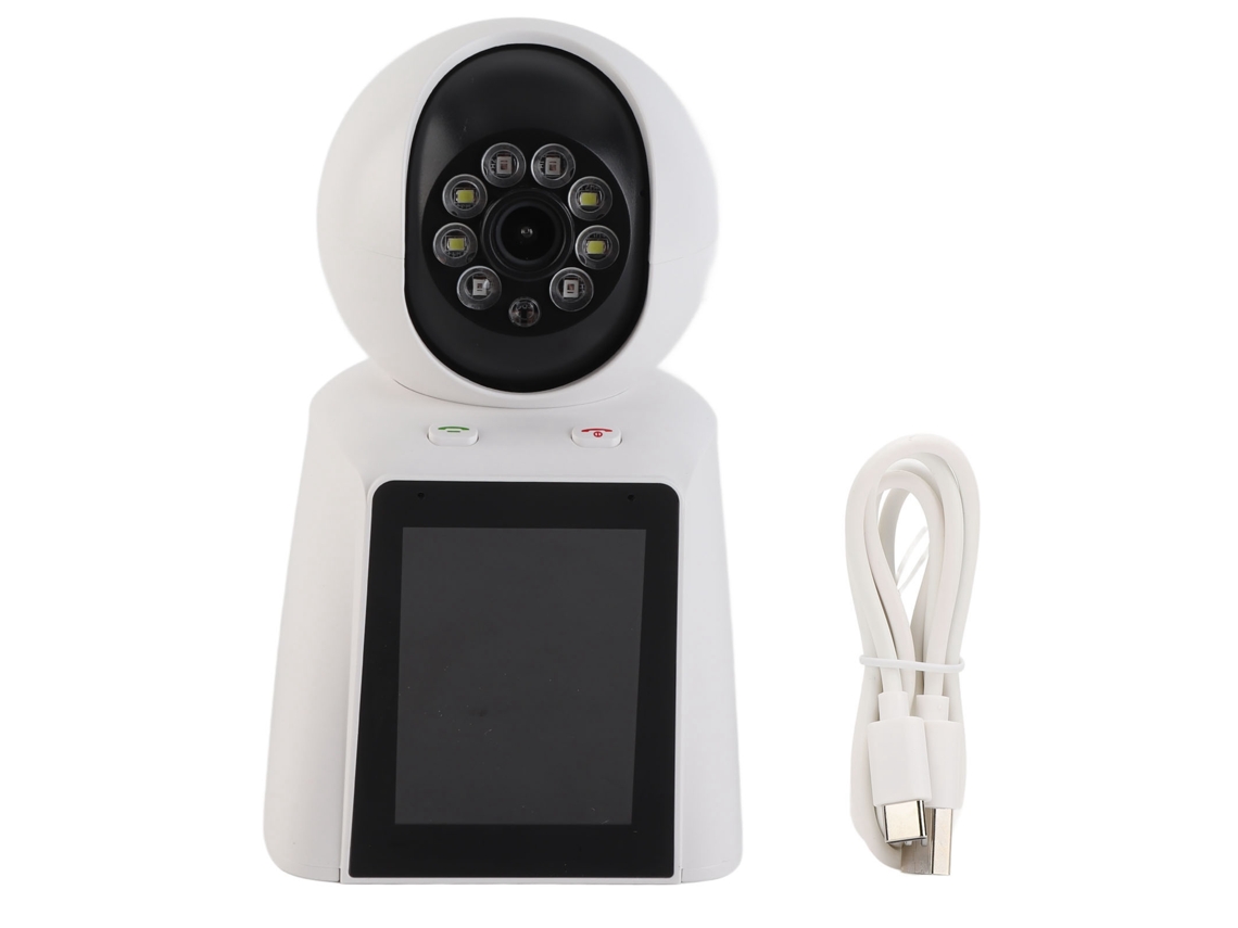 2026 câmara de Bebê com Vídeo 3mp, Câmara de Segurança Interior Wifi com Vídeo Bidirecional