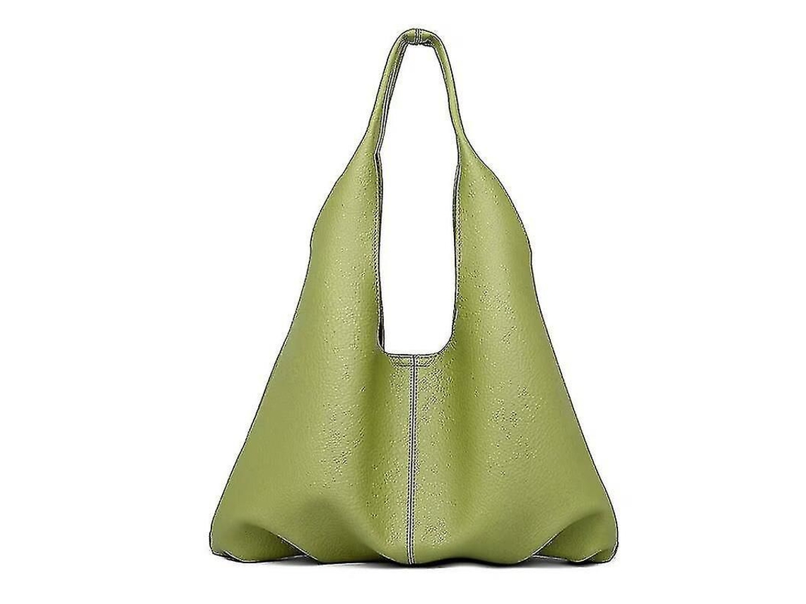 Bolsos Hobo Para Mulher De Couro Vegano Retrô Bolsos De Ombro Bolsa Tote Clutch Carteira Verde