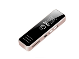 Gravador De Áudio Avançado, Mp3 Player, Gravador De Áudio Ativado Por Voz Para Palestras, Entrevistas E Reuniões Yizhood (rosa Ouro)