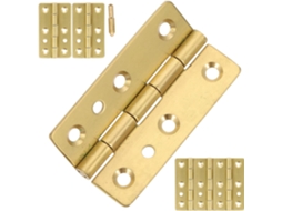 Conjunto De 6 Dobradiças Pequenas Cobre Para Piano, Dobradiças Contínuas Para Caixas De Joias E Madeira, Resistentes E