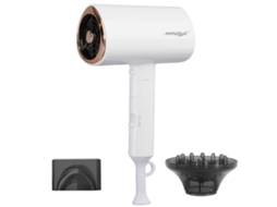 Secador De Cabelo Portátil Com Difusor, Secador Iônico Para Cabelos Cacheados Femininos Puw1614 Ly Ebike