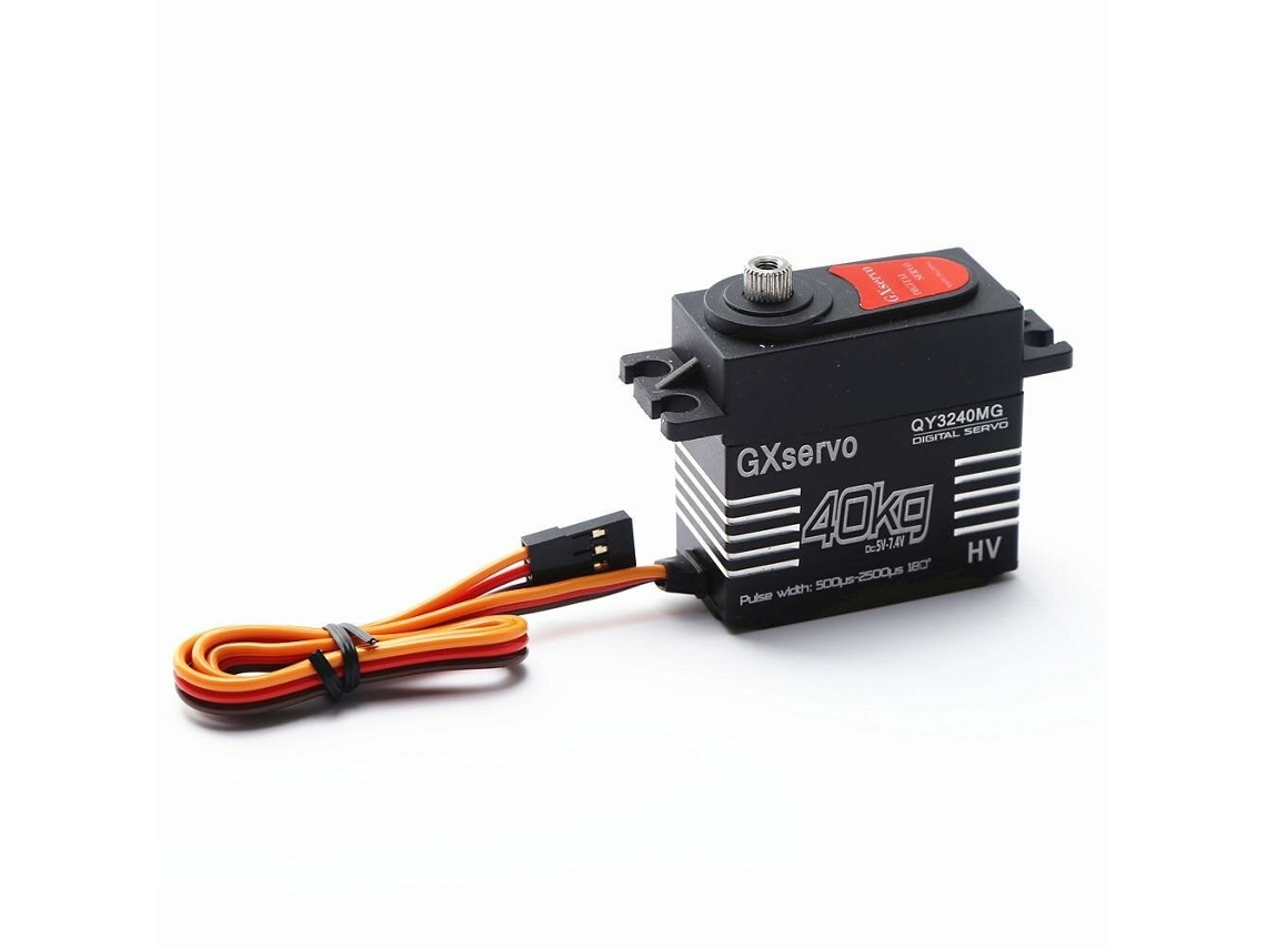 Servo Digital Gxservo Qy3240mg 40kg Alta Velocidade Alto Torque Engrenagens Metálicas Carros Rc Crawler Scx10 Trx4 1:8 1:10 MDUG