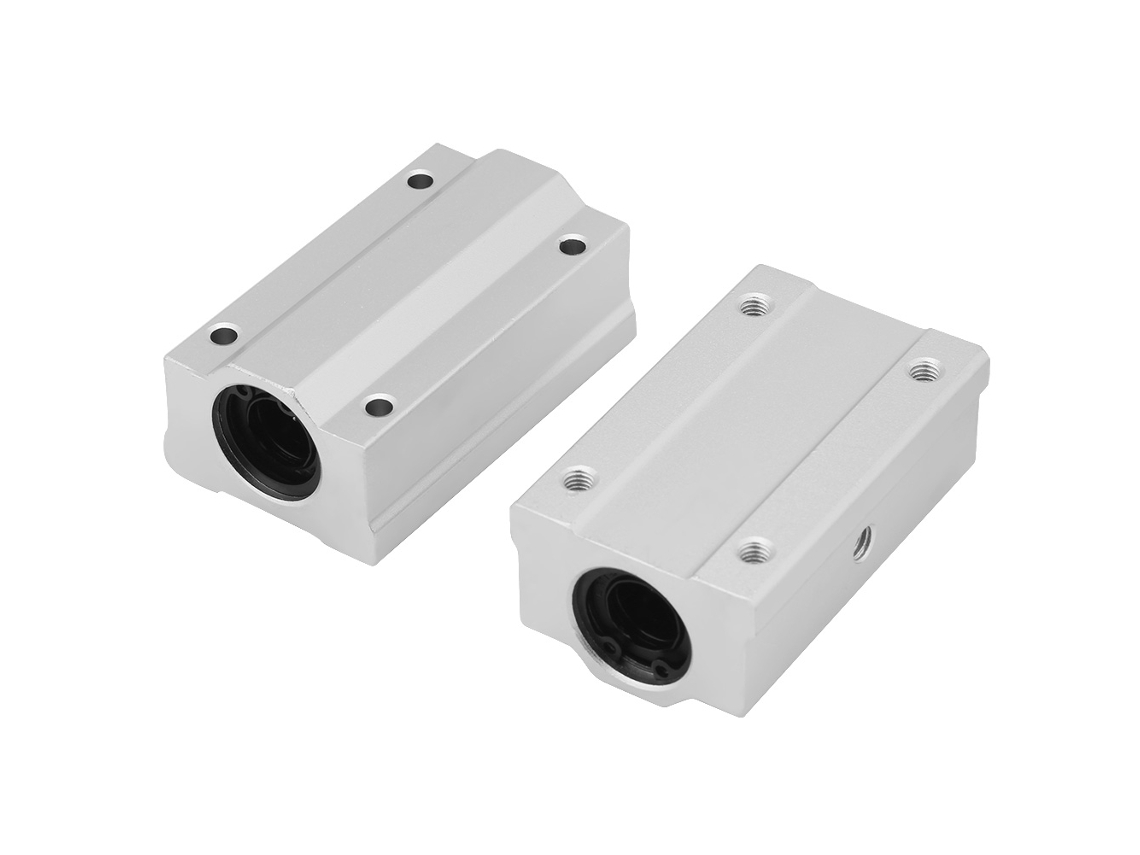 Laxiscreed Rolamento Linear De Alumínio Scs12luu Para Cnc, Pack De 2