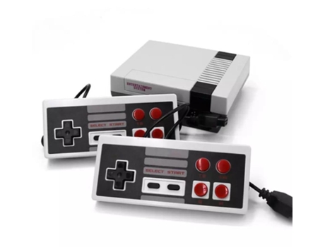 Consola Videojogos Retro Incluí 620 Jogos e 2 Comandos