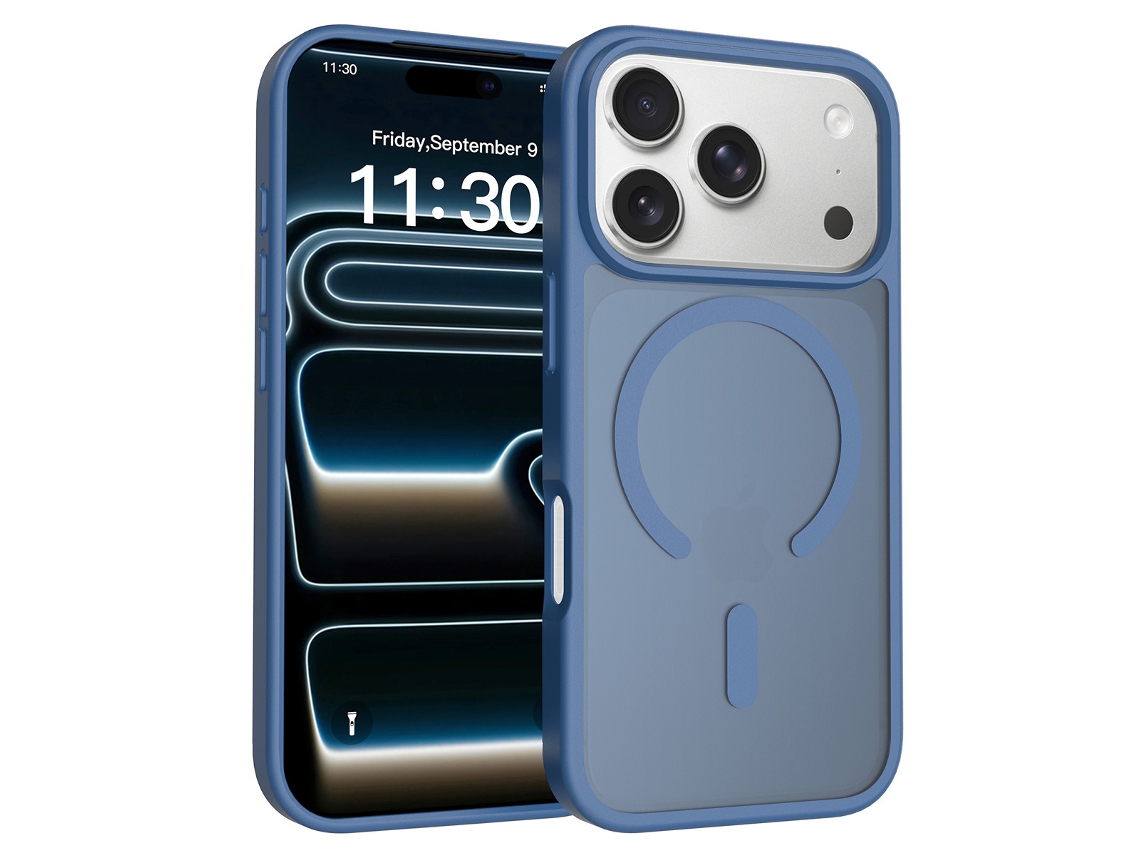 Capa Magnética 2 Em 1 Para Iphone 17 Pro Max, Capa Protetora Para Celular.