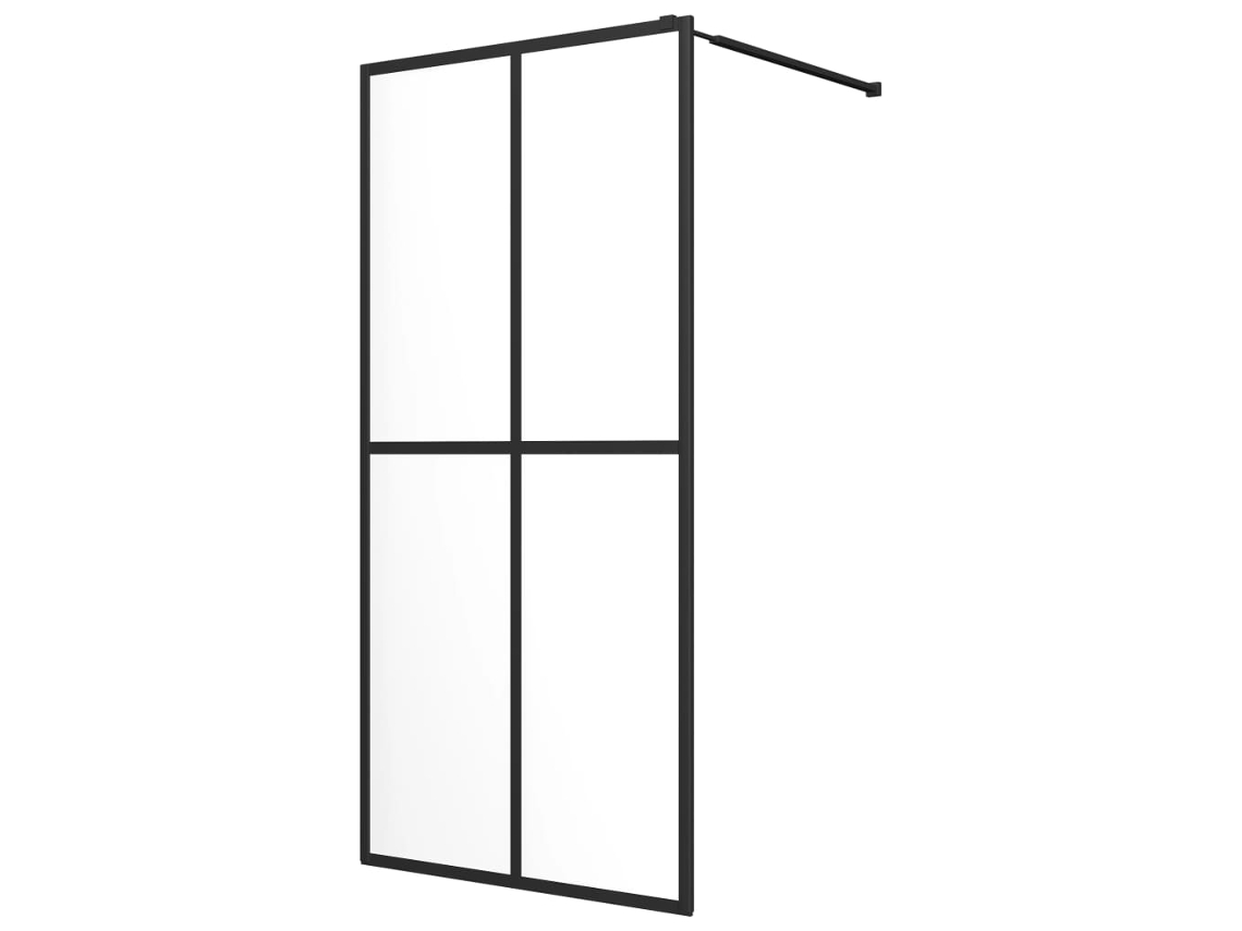 Divisória De Chuveiro Vidaxl Transparent Glass  (100x195cm)