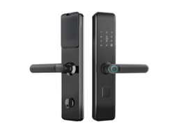 Conveniência E Vida Inteligente Com Tecnologia Smart Lock, Fechadura De Impressão Digital Com Acesso E Monitoramento Remotos, Maçaneta Biométrica Sem