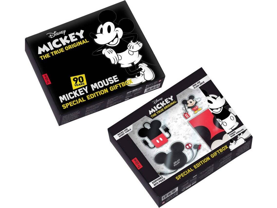 Auriculares com Fio TRIBE Dc Box Mickey (In Ear - Microfone - Preto)