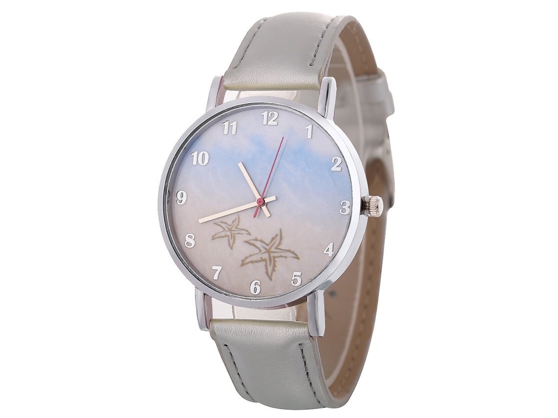 Reloj De Cuarzo Elegante Y Casual Unisex Para Parejas Regalo (gris)