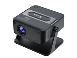 Projetor Xnano Ha109 1+8g Dual Band Android 11 com Wi-Fi 6 e Bluetooth nativo, 720p, taxa de projeção de 0,8:1, 120 polegadas, 25dB, ultra silencioso.