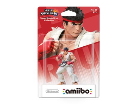 Figura Amiibo Smash Ryu — Coleção: Super Smash Bros