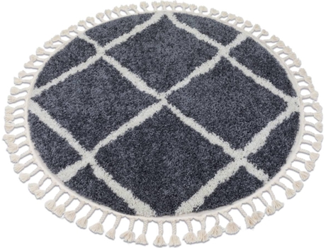 Tapete DYWANY LUSZCZOW Berber Cross B5950 (Cinzento - 120 cm - Polipropileno)