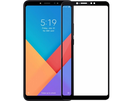 Película de Vidro Temperado Xiaomi Mi Max 3 Preto