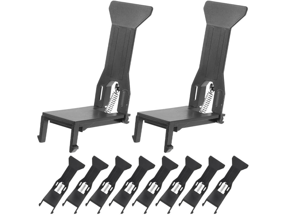 Conjunto de 12 pinos para notas para caixa registradora Homoyoyo, em plástico, ideais para pequenas empresas e