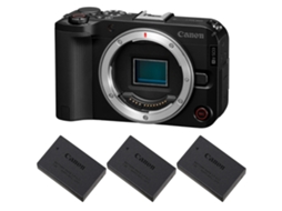 Eos R50 V + 3 Canon Lp e17 + Ebook “20 Dicas para Fotos Que Impressionam” CANON