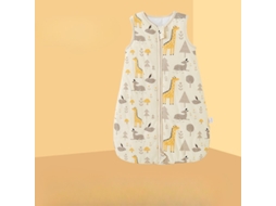 Saco de dormir de algodão para bebê 3-12 meses Date Duplo L Giraffe Panoona