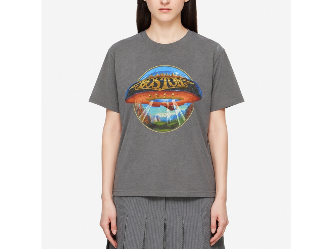 Boston Distressed Ship T-shirt Unisex Adults Size:xxl