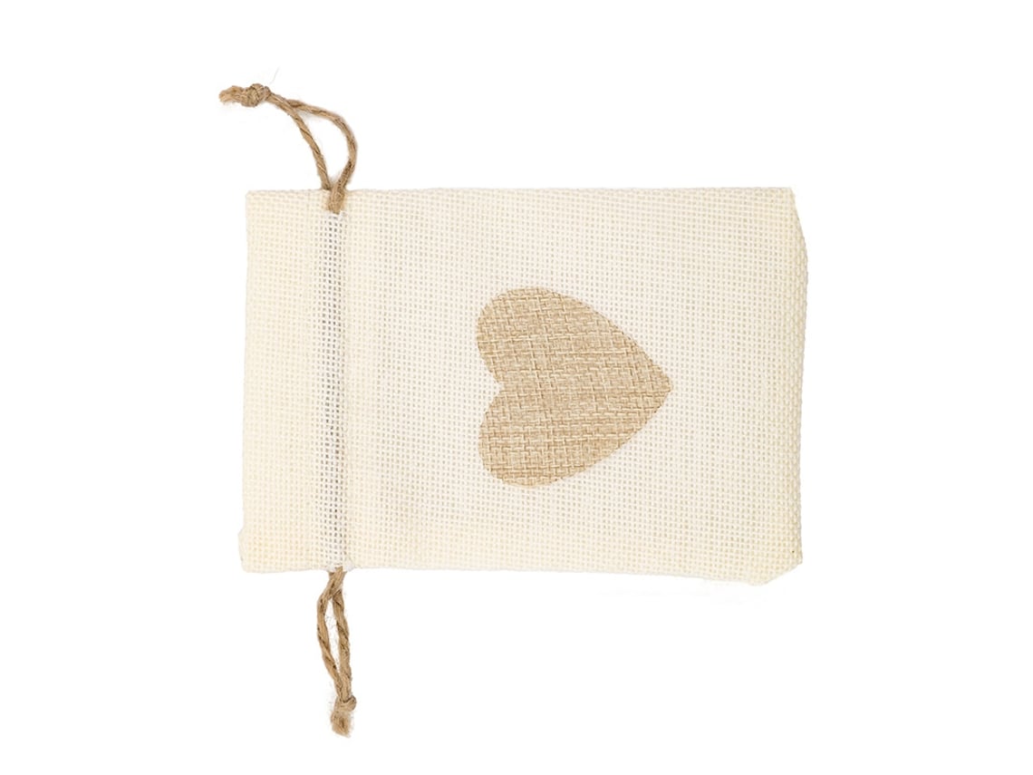 Conjunto de Sacolas AQUAFORGE, Tecido, Cordão, Natal, Presente