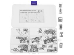 Conjunto De 70 Presilhas De Aço Carbono Para Fixação Do Para-choque Do Painel Do Carro, Fácil Instalação.