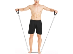 Expansor De Peito Toyandona Com Três Molas, Faixa Resistência Leve Em Tpe Para Treinamento Muscular Do