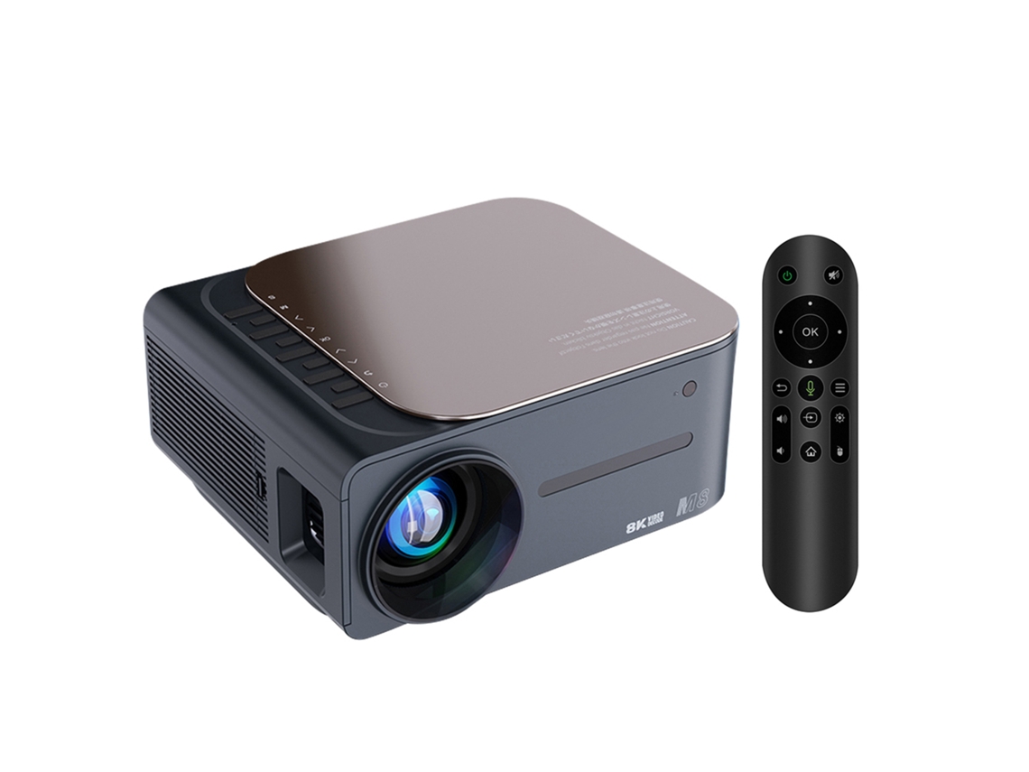 Projetor Home Cinema 1080p Homgeek com Wi fi 2.4g/5g, Bluetooth e Tela Até 200 Polegadas LAXISCREED