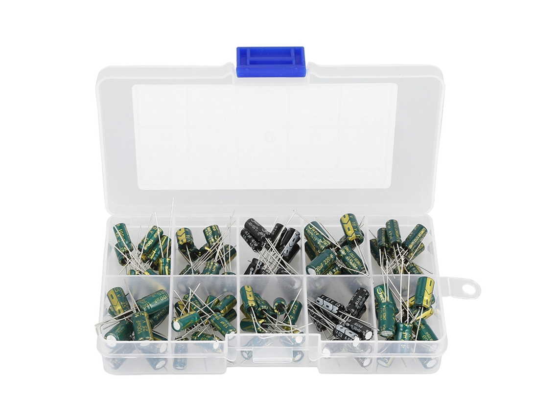 Kit de Capacitores Cerâmicos de Alto Voltagem Hkj 300 Peças