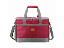 Bolsa térmica para almoço de 33 litros, bolsa térmica macia para acampamentos ao ar livre, churrascos e atividades familiares Slowmoose