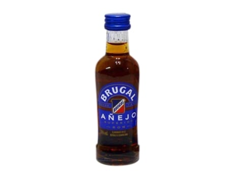 Rum BRUGAL Añejo Garrafa Miniatura (0.05 L - 12 Unidades)