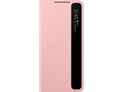 Capa SAMSUNG Galaxy S21+ Clear View Cover Rosa