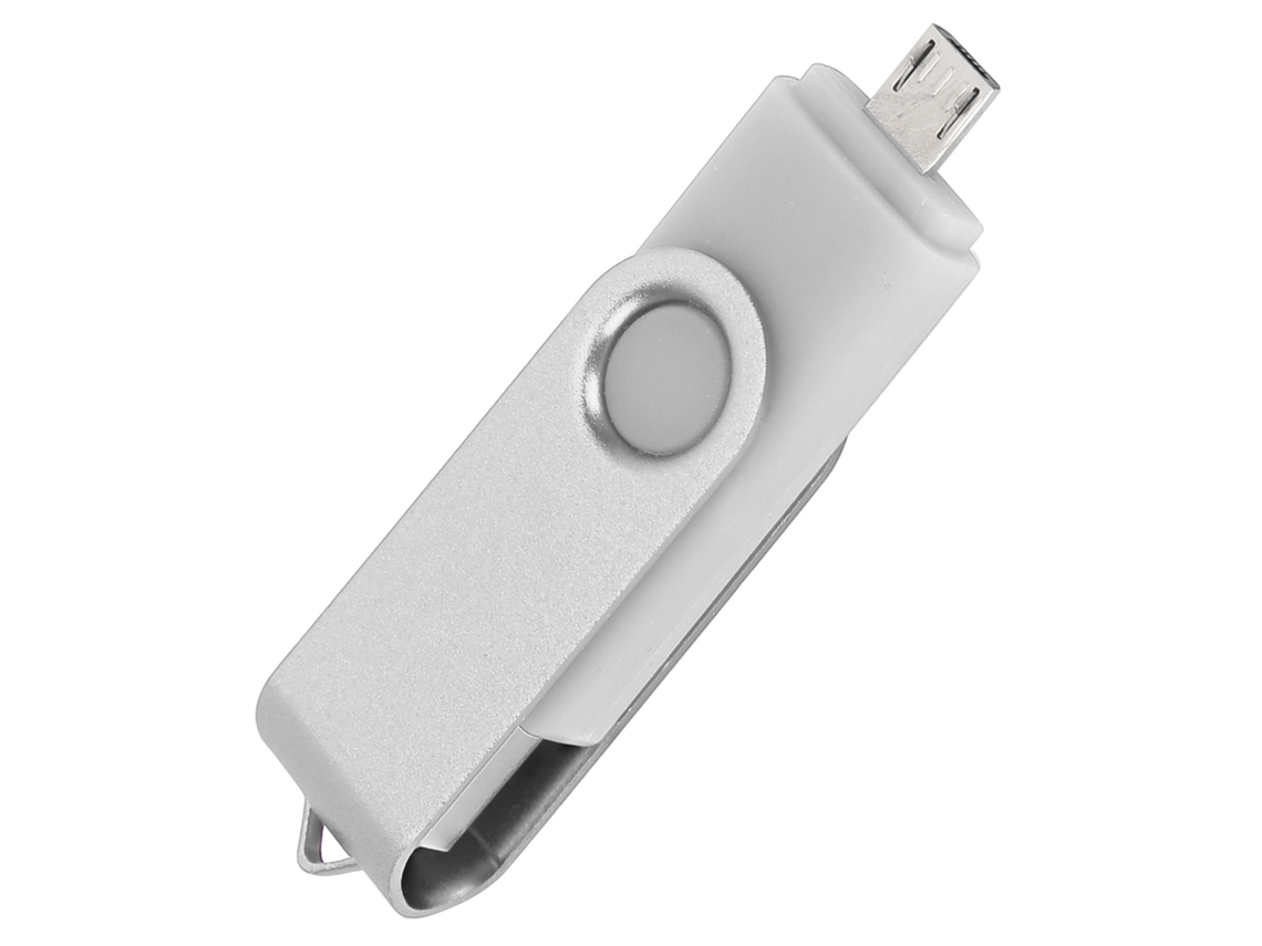 Pen Drive Usb Com Interface Dual Função Otg, Armazenamento Portátil, Usb 2.0 E Microusb.