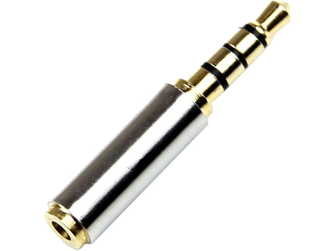 Adaptador Conversor De Conector Macho Para Áudio Estéreo