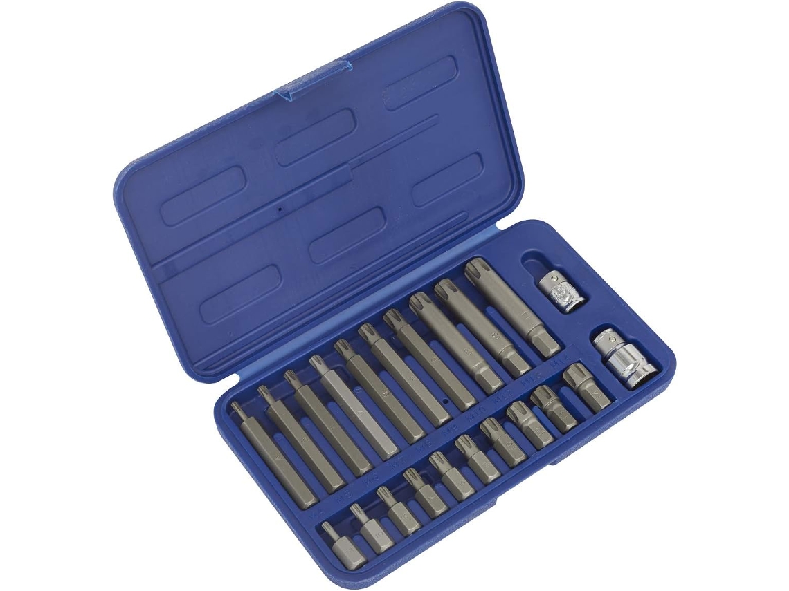 Sx105 Ribe, Esquadro De Encaixe 3/8/1/2", Conjunto De 22