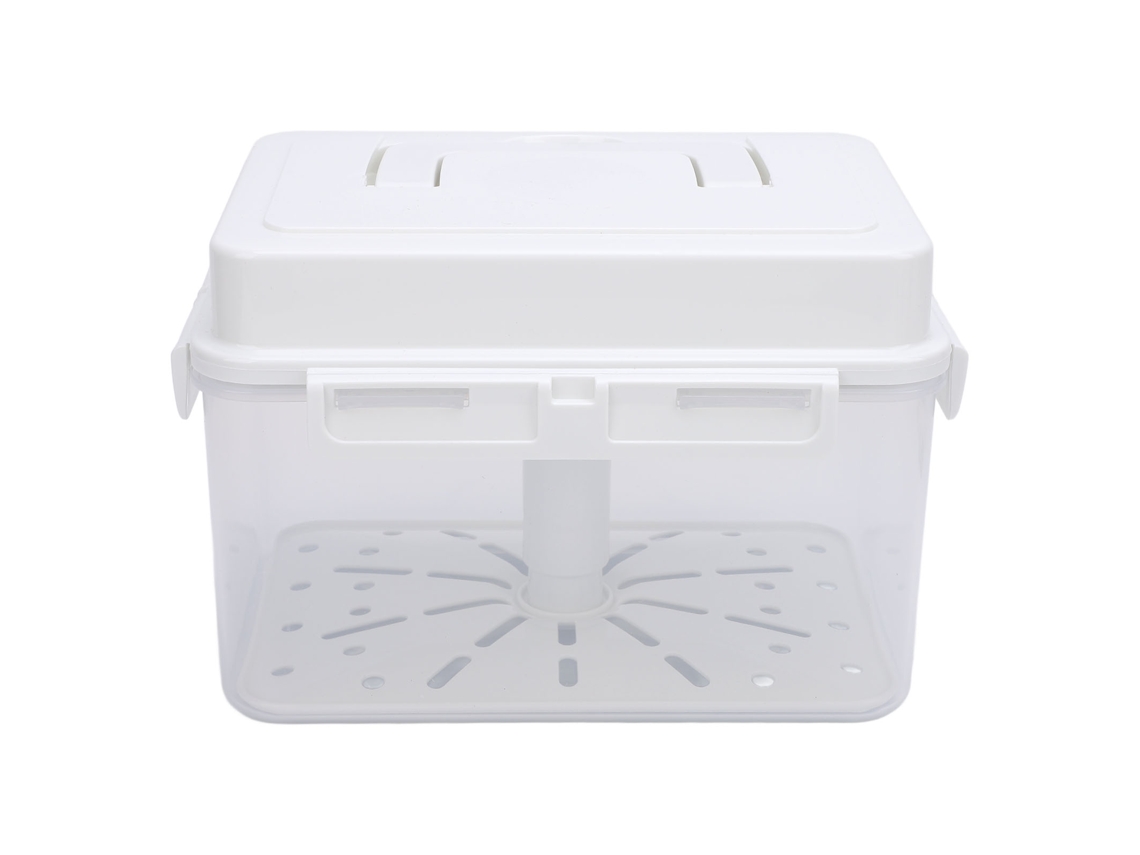 Nova Line recipiente de Fermentação de Kimchi com Selamento Superior Capacidade 4l Grande Transparente