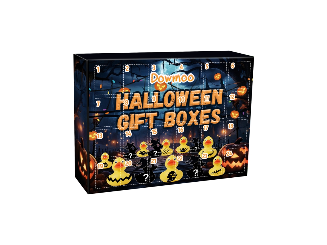 Caixa Misteriosa Patos Halloween