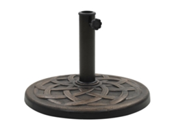 Parasol Base,parasol Bases Vidaxl Marrom Poliresina (n/a)