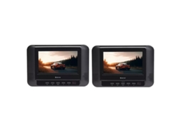 Leitor De Dvd Portátil Denver Mtw 793 Com Duas Telas De 7 Polegadas E Brilvibera